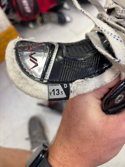 Used Bauer Vapor X5 Pro Youth 13.5D Skates