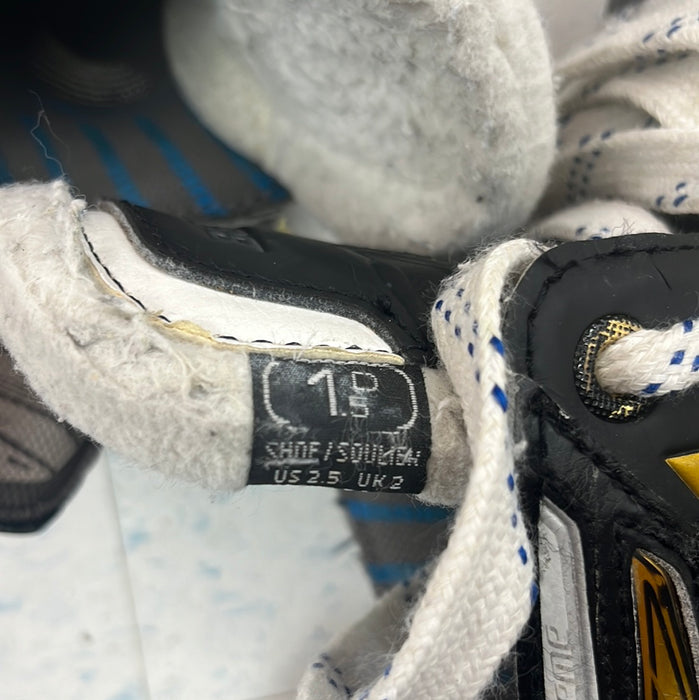 Used Bauer Supreme Size 1.5 Player Skates