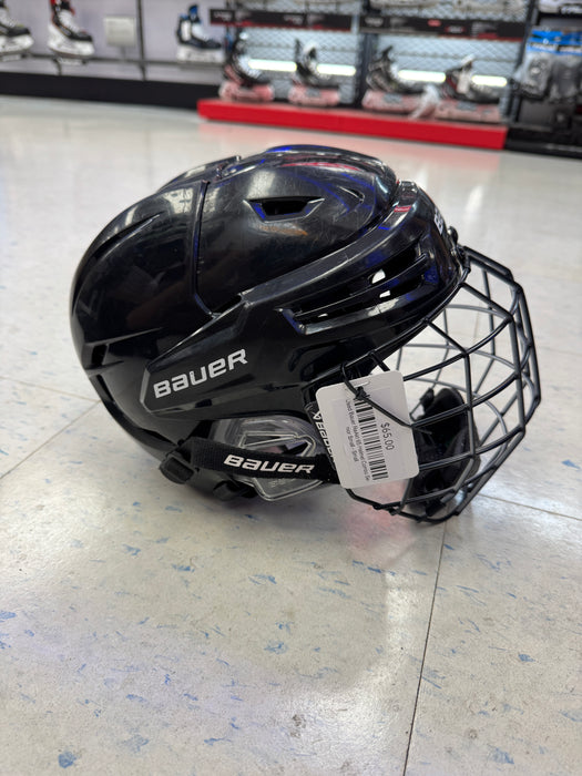 Used Bauer ReAkt 65 Helmet Combo Senior Small
