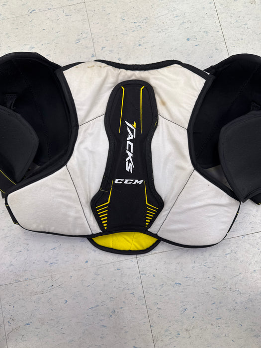 Used CCM Custom Pro Tacks Senior Medium Shoulder Pads