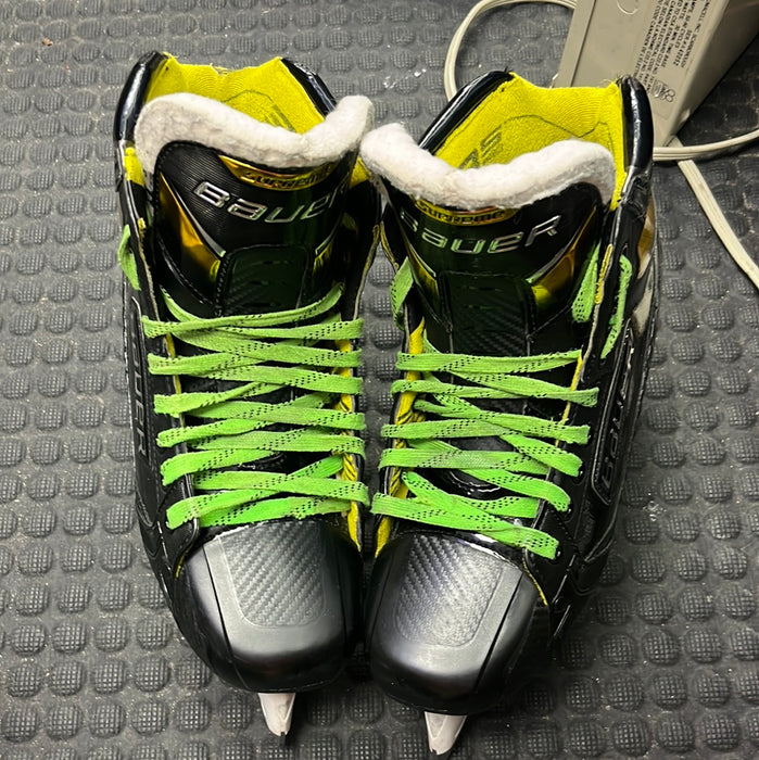 Used Bauer Supreme 3S Pro Size 8.5D Goalie Skates