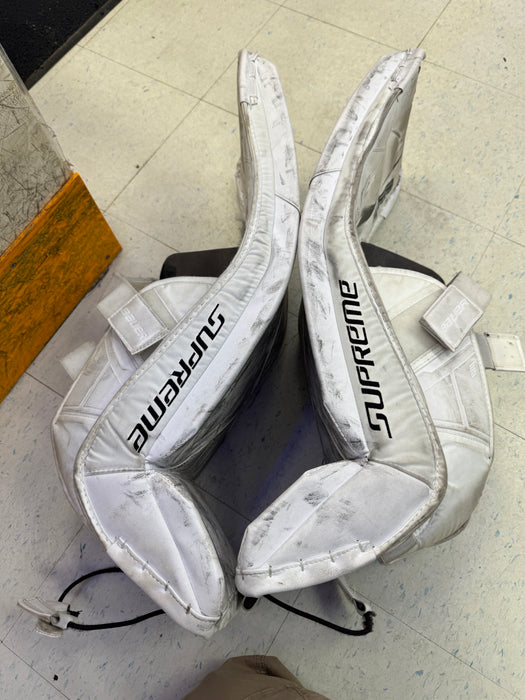Used Bauer Supreme M5 Pro Intermediate Small Goal Pads