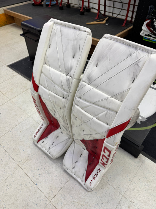 Used CCM EFLEX 5 Pro Leg Pads 34" + 1"