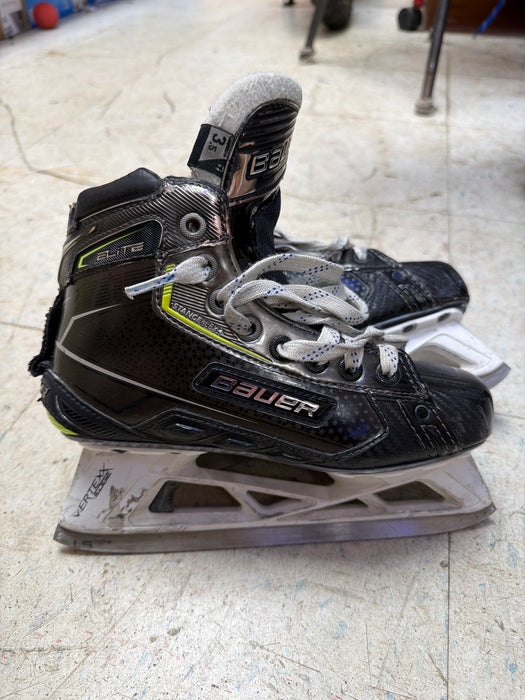 Used Bauer Elite Size 3.5D Goal Skates