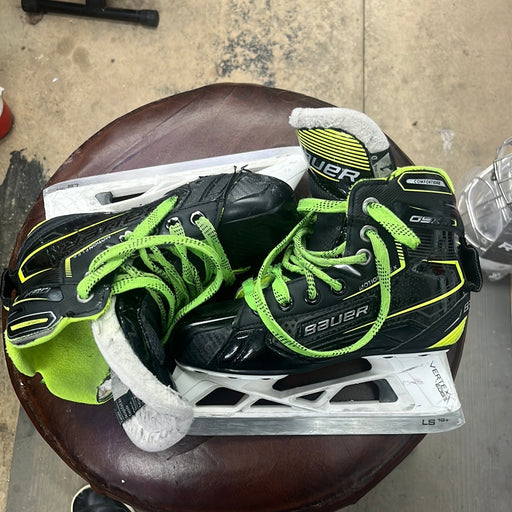 Used Bauer GSX Size 1 Goal Skates