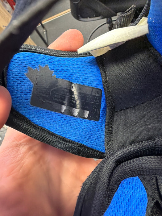 Used Sher-Wood Code Encrypt 2 Junior Small Elbow Pads