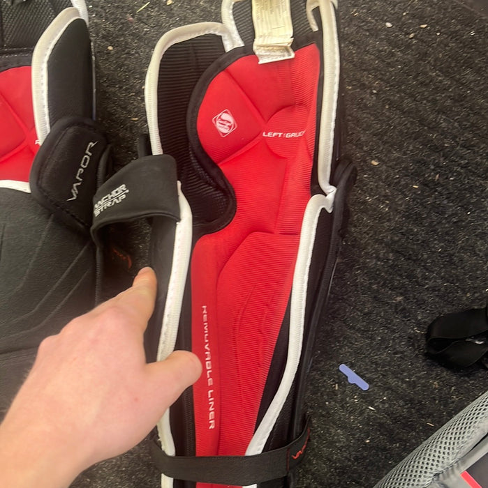 Used Bauer Vapor X800 Lite 15” Shin Pads
