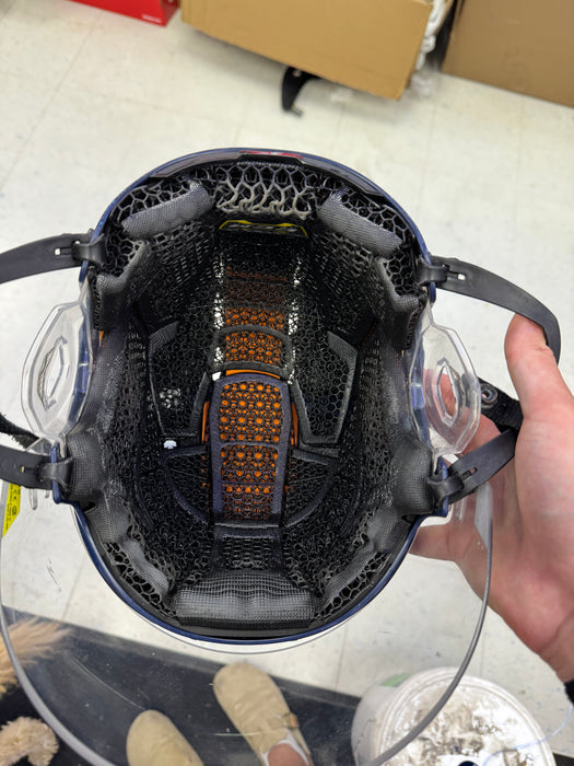 Used Pro Stock CCM SUPERTACKS X Helmet #28