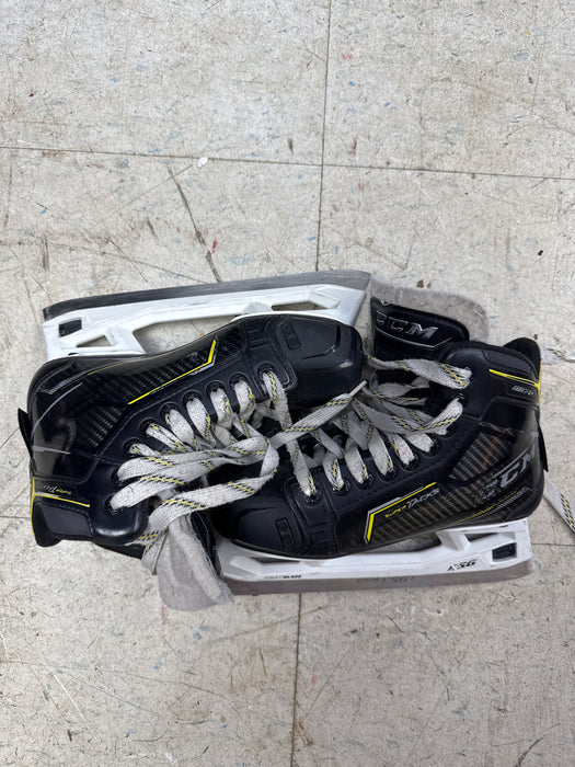 Used CCM Super Tacks 9370 Goal Skates Size 3.0
