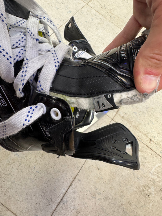 Used Bauer Supreme M50 Pro Skates Junior 1.5D