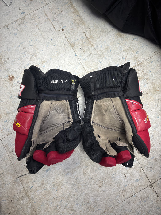 Used Bauer Supreme Ultrasonic 13” Intermediate Gloves