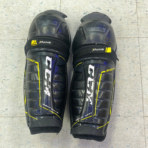 Used CCM Tacks 9080 13” Shin Pads