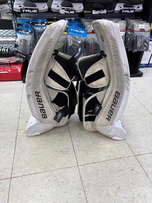 Used Bauer Supreme S27 Junior Small Leg Pads