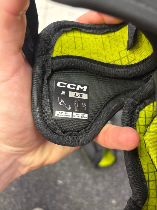 Used CCM Tacks XF Junior Large Elbow Pads