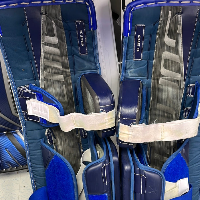 Used Bauer Supreme Ultra Sonic Senior Large Leg Pads