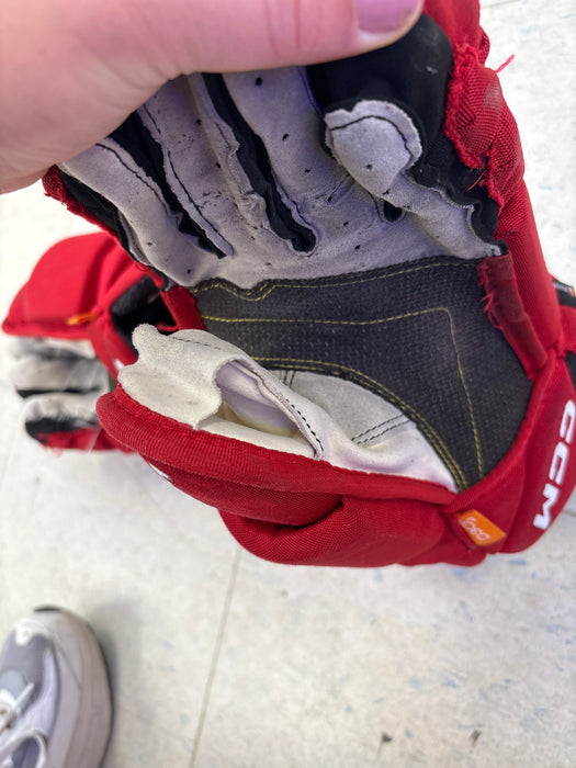 Used CCM Custom Team Gloves 14" Senior