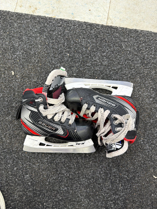Used Bauer Vapor x2.7 Youth 10.5D Goal Skates