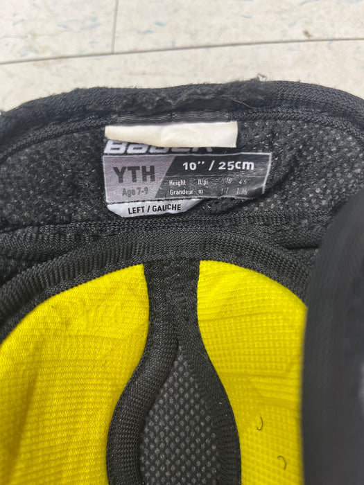 Used Bauer Supreme MACH 10" Shin Pads