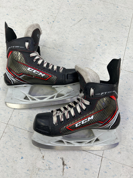 Used CCM JetSpeed FT350 Junior Player Skates 3.0 D