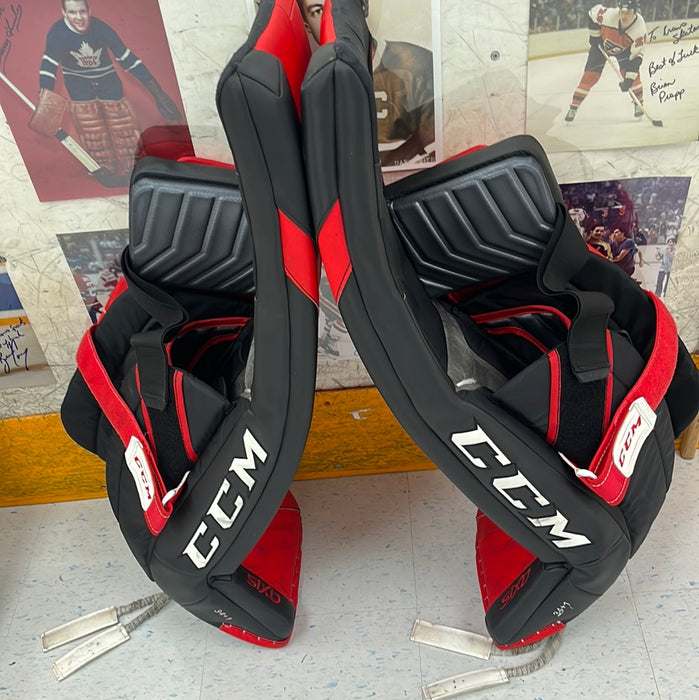 Used CCM Axis 34+1 Goal Pads