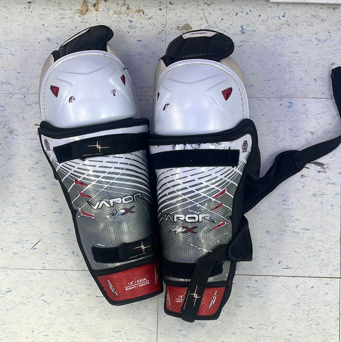Used Bauer Vapor APX 13" Shin Pads