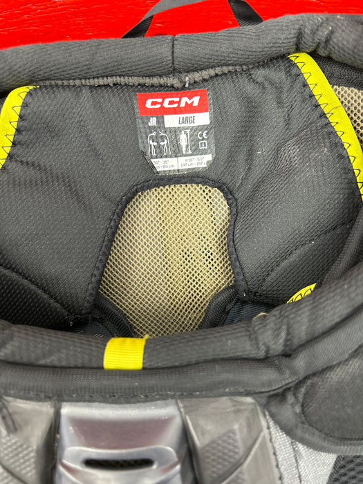 Used CCM Tacks AS-V Pro Junior Shoulder Pads