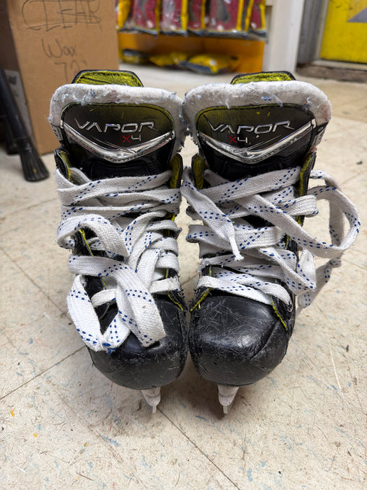Used Bauer Vapor x4 Youth 10.5D Skates