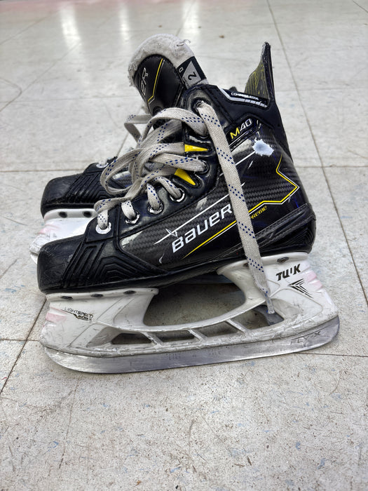 Used Bauer Supreme M40 Size 2.0 D Skates