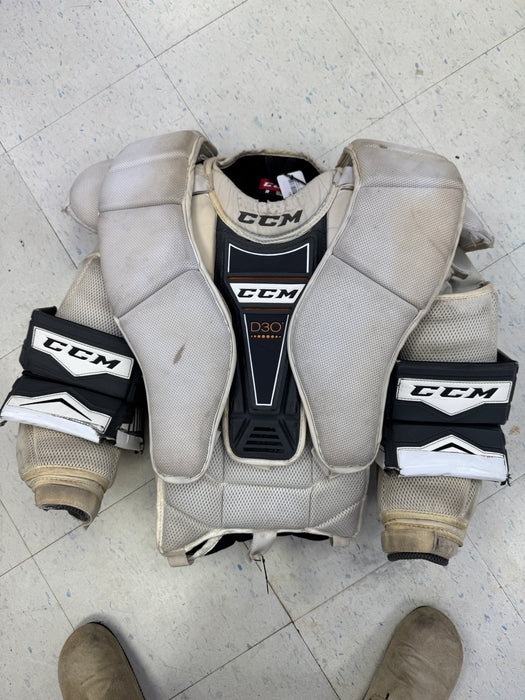 Used CCM Eflex 5 Pro Goalie Chest Protector Senior Small
