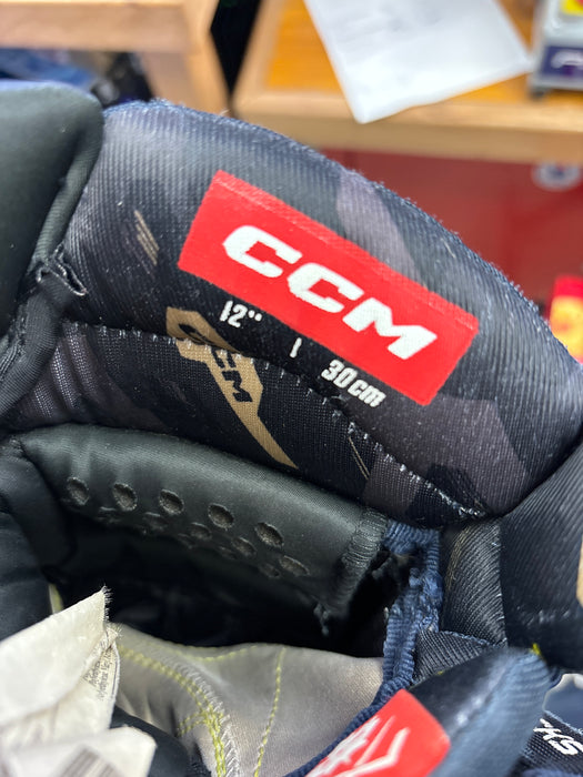 Used CCM Tacks AS-V Pro 12” Junior Gloves