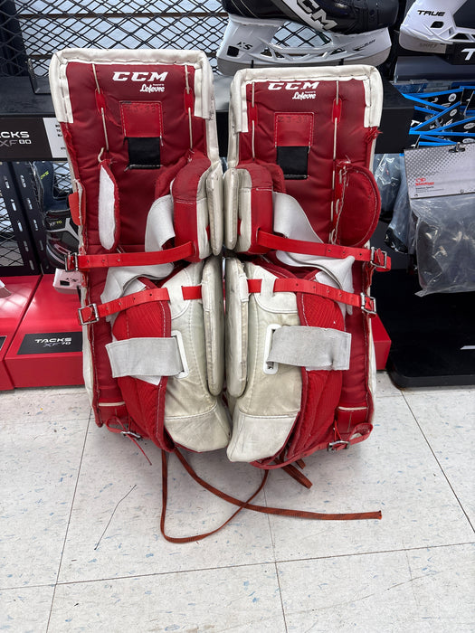 Used CCM E-Flex E3.5 28"+1" Junior Leg Pads