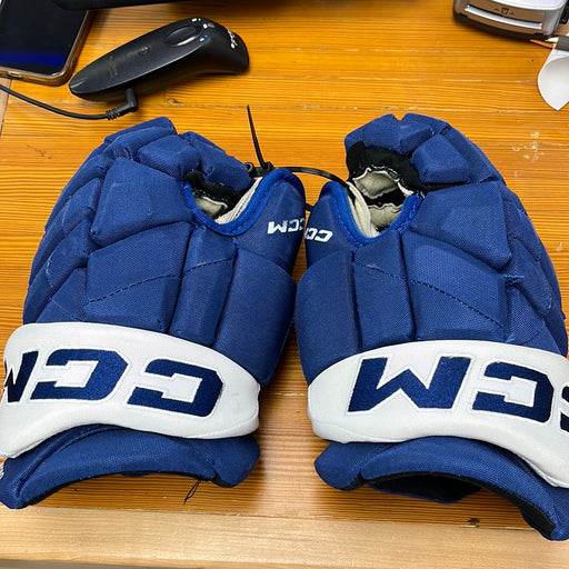 Used CCM Pro Stock 13” Gloves - D. Ovchinnikov