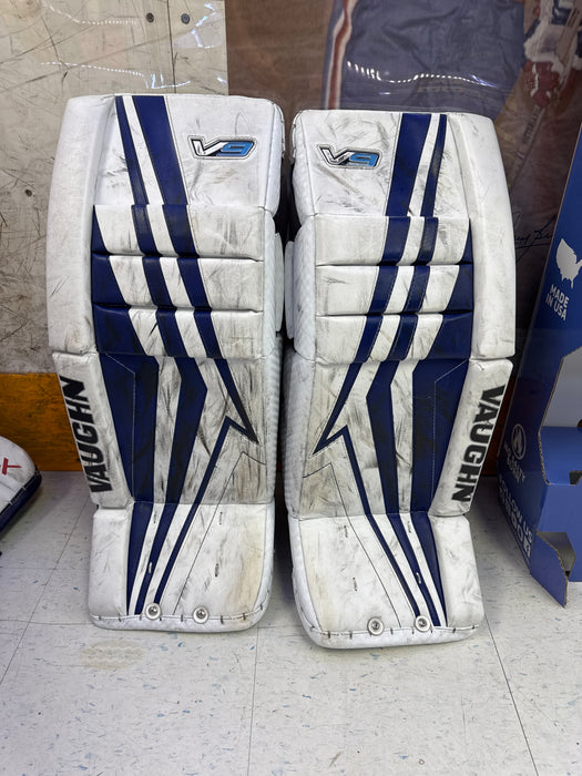 Used Vaughn Velocity V9 26+2” Goalie Leg Pads