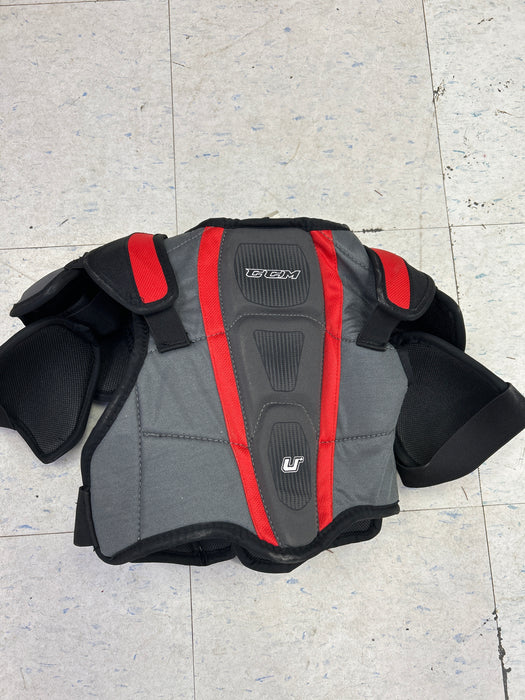 Used CCM U+ Junior Player Shoulder Pads