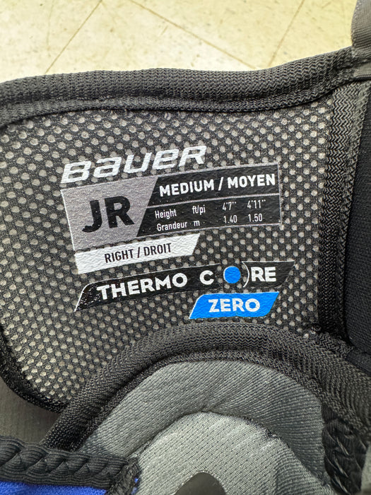 Used Bauer Flylite Elbow Pads Junior Medium