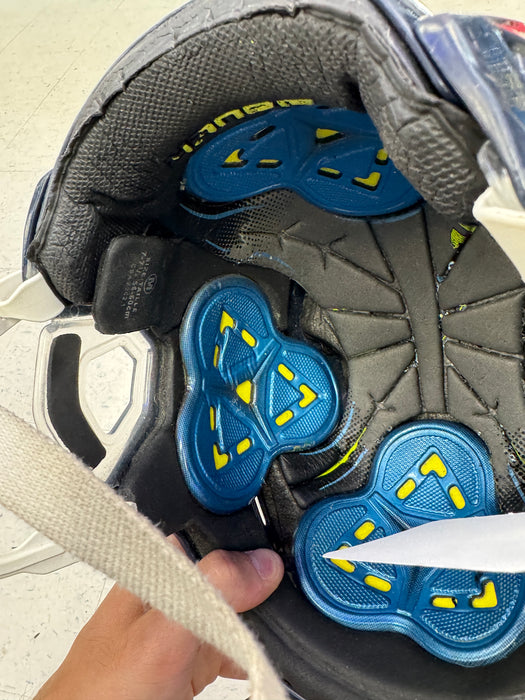 Used Bauer Re-Akt 150 Helmet Medium w/ Oreo Cage