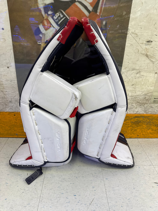 Used Bauer Vapor X5 Pro Senior Large 35+1” Goal Pads