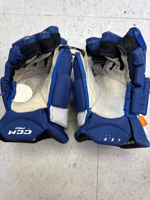 Toronto Maples Leafs Pro Stock CCM 14” Gloves - Gaunce