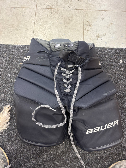 Used Bauer Elite Intermediate Small Goal Pants