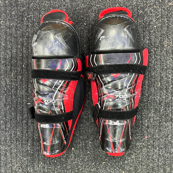 Used Bauer Vapor X700 12” Shin Pads