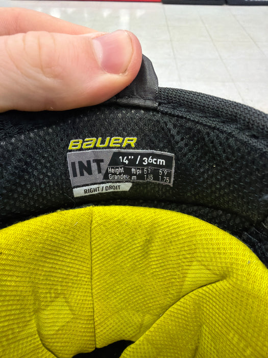 Used Bauer Supreme M3 14” Shin Guard