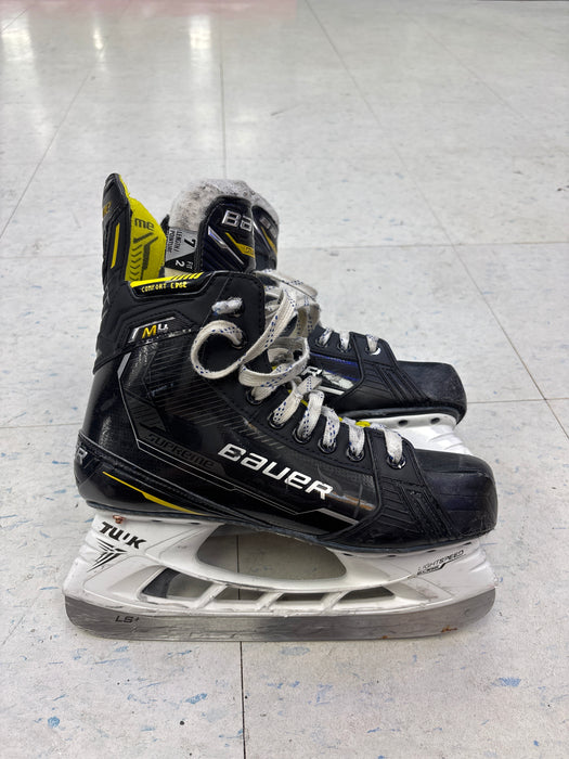 Used Bauer Supreme M4 Size 7.0 Fit 2 Skates