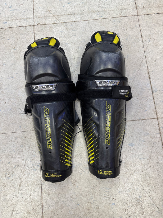 Used Bauer Supreme 1S 10" Shin Pads