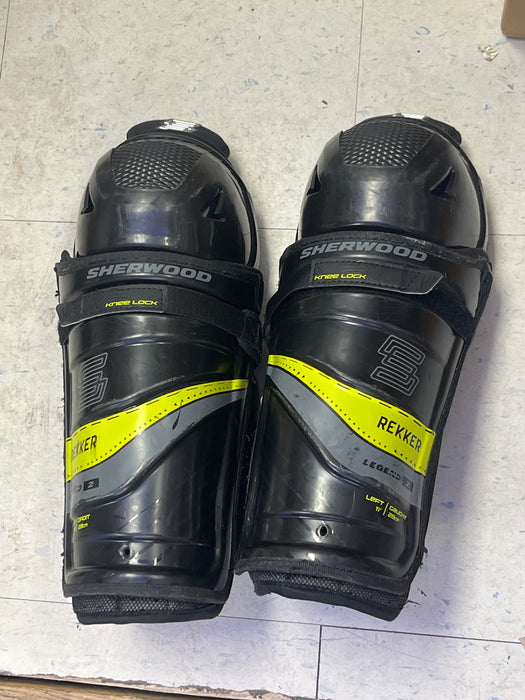 Used Sherwood Rekker 11" Shin Pads