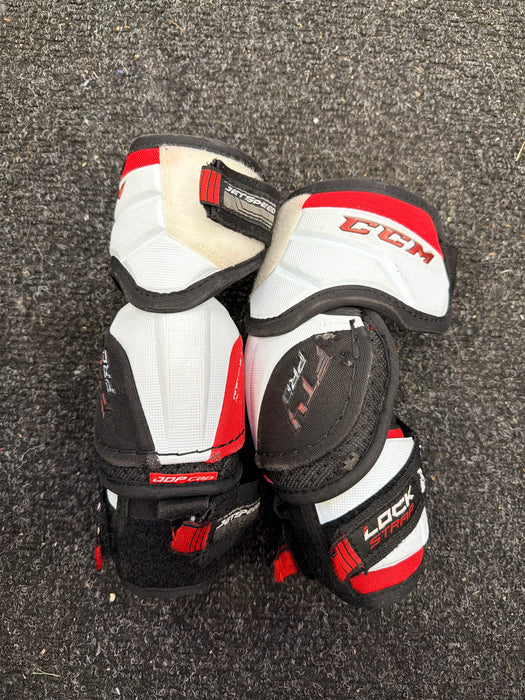 Used CCM JetSpeed FT4 Pro Junior Medium Elbow Pads