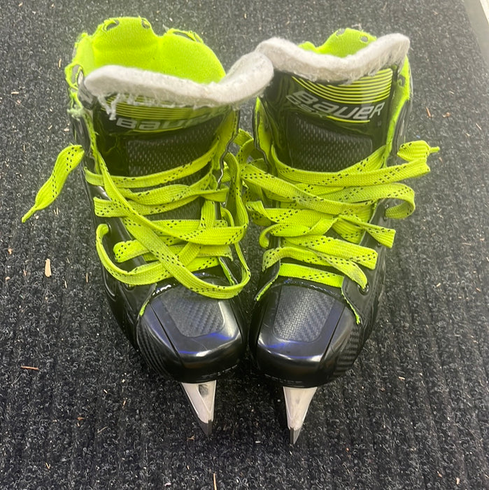 Used Bauer GSX Size 1 Goal Skates