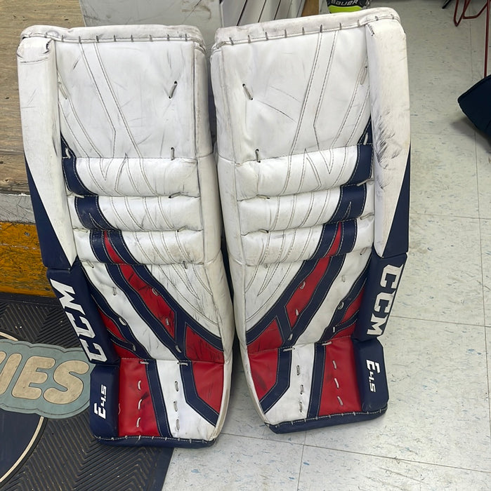 Used CCM E4.5 26+1 Goal Pads