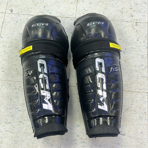 Used CCM AS-V 14” Shin Pads