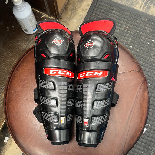 Used CCM Young Guns 9” Youth Shin Pads