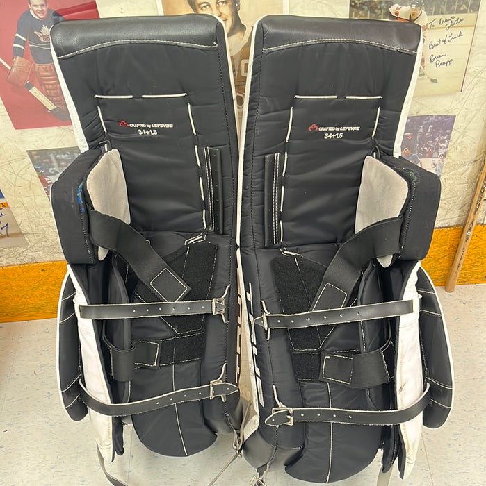 Used True L87 34+1.5 Goal Pads